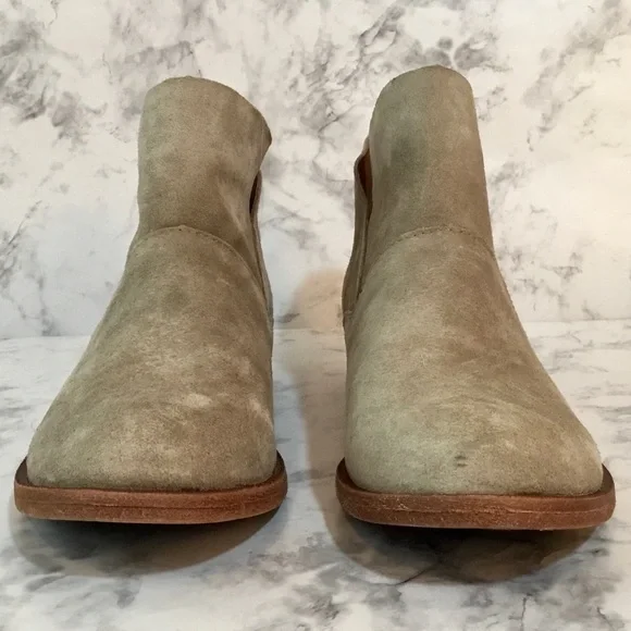 Kork-Ease ‘Ryder’ Tan Leather Suede Ankle Boot - Picture 8 of 16